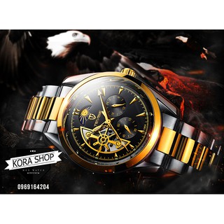 (Shopee trợ giá) Đồng hồ cơ tự động Nhật Bản TEVISE 795