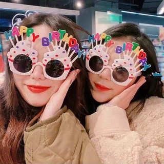 Kính happy birthday phụ kiện chụp ảnh kute dễ thương
