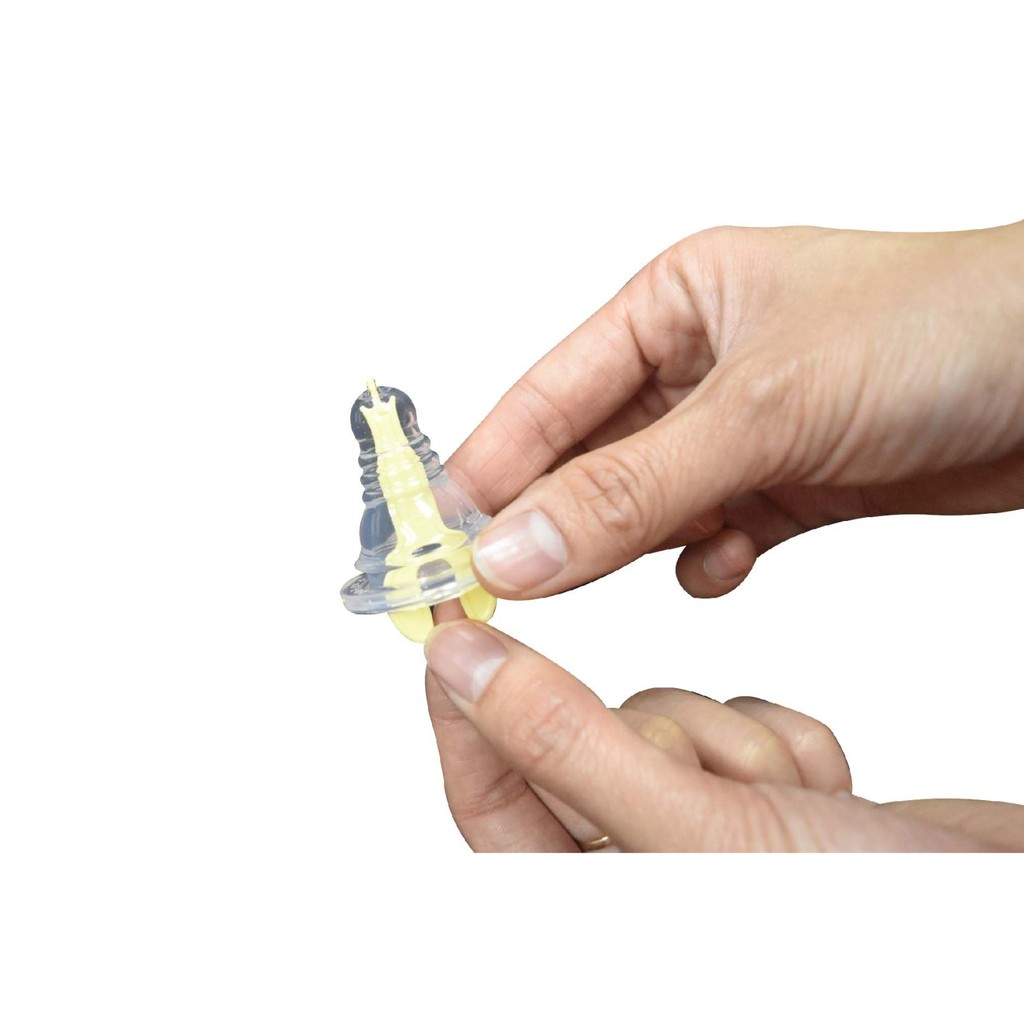 Núm ty silicon siêu mềm box type, ngừa sặc sữa, chống đầy hơi Chuchu Baby chính hãng