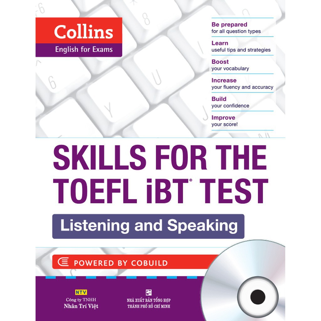 Sách - Collins Skills For The TOEFL iBT Test - Listening And Speaking (Kèm CD) - NTV