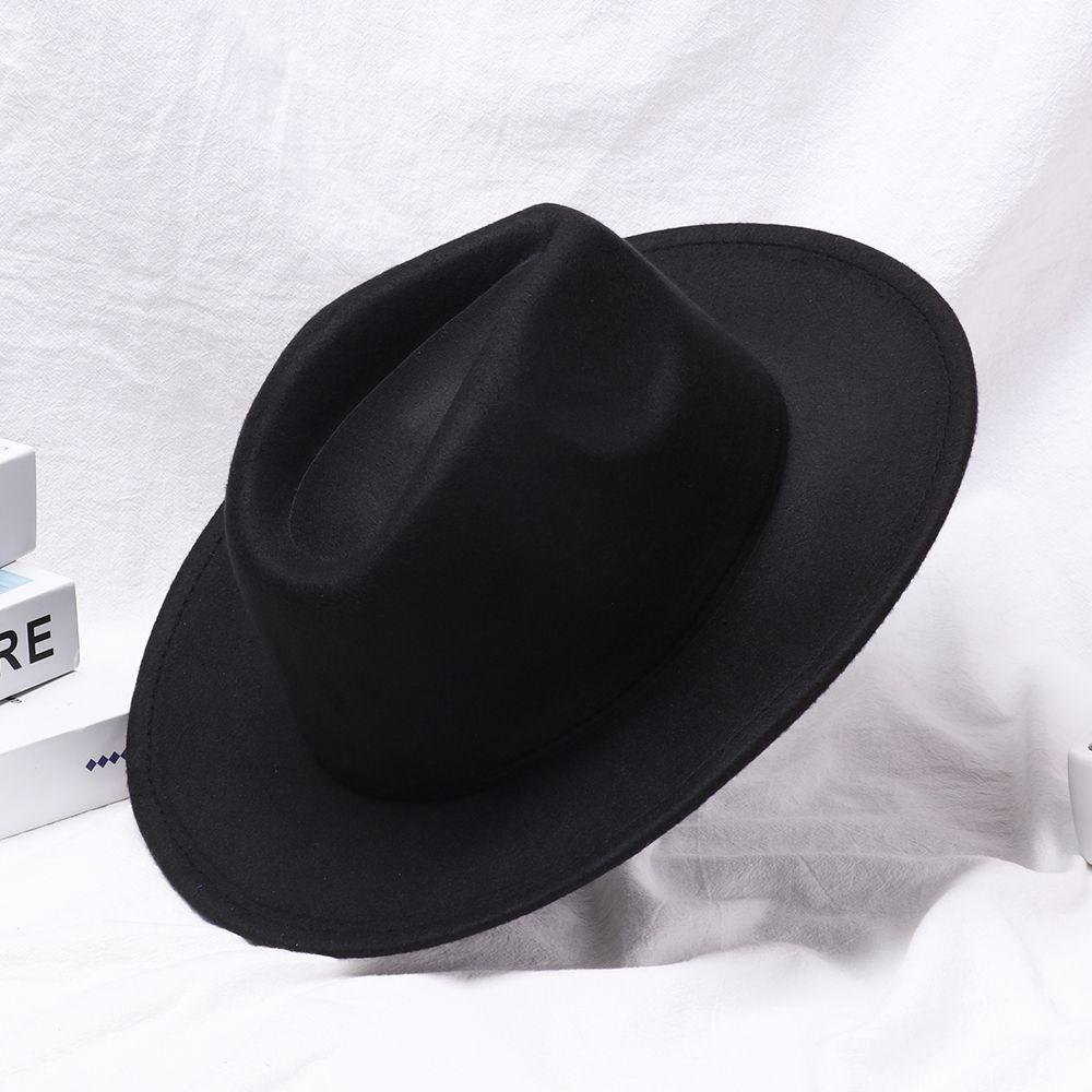 Mũ Fedora Rộng Vành Thời Trang Vintage Cho Nữ MIHAN1