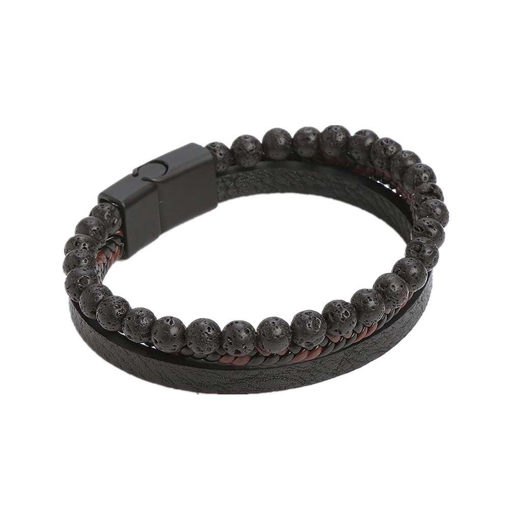 Vòng Tay Chuỗi Hạt Nhiều Lớp Phong Cách Dân Tộc Cổ Điển Cho Nam Và Nữ