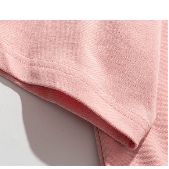 Áo Thun Cotton Tay Lửng Họa Tiết Gấu Và Dâu Tây Dễ Thương Cho Nữ