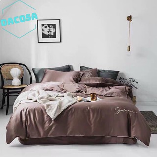 Bộ Chăn Gối Lụa Sumoi 60s Đơn Sắc Cao Cấp