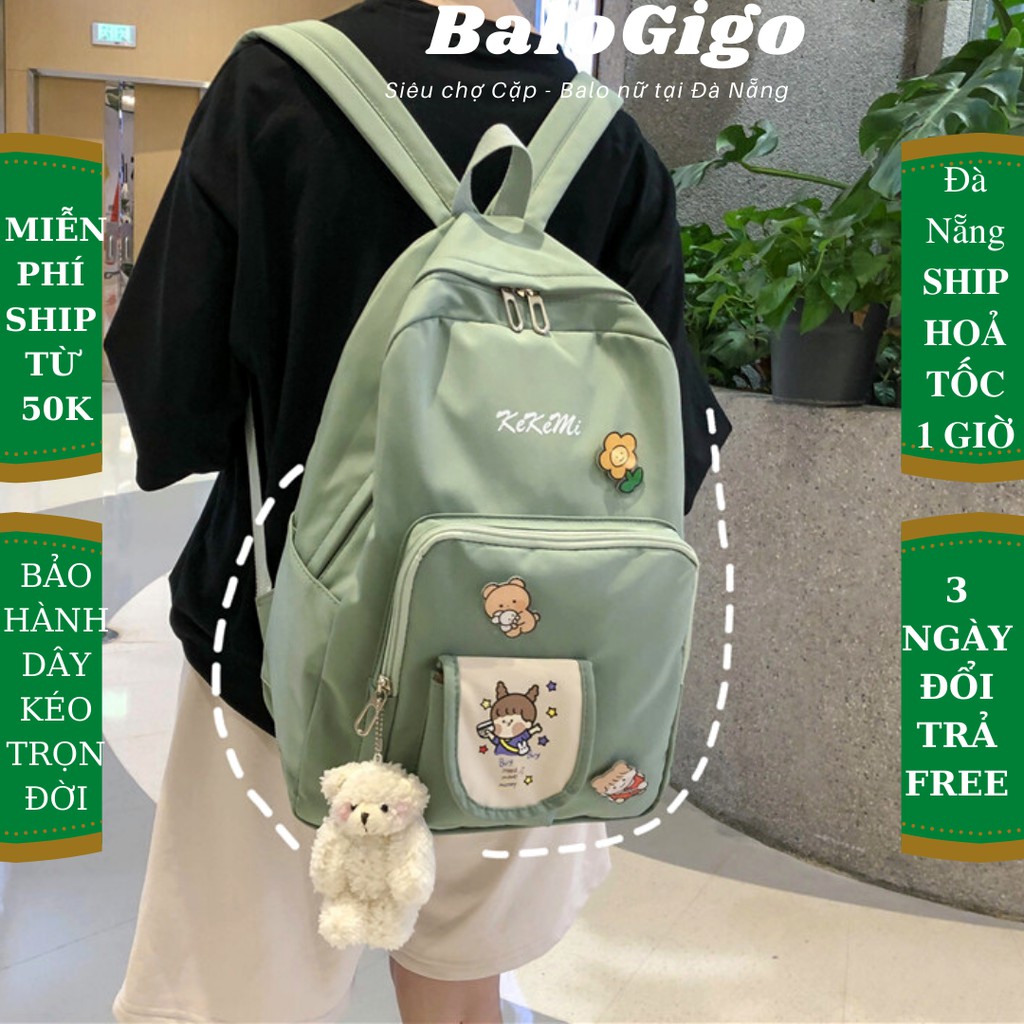 Ba lô nữ Hàn Quốc cực xinh [Tặng 3 sticker] G271 - BaloGigo