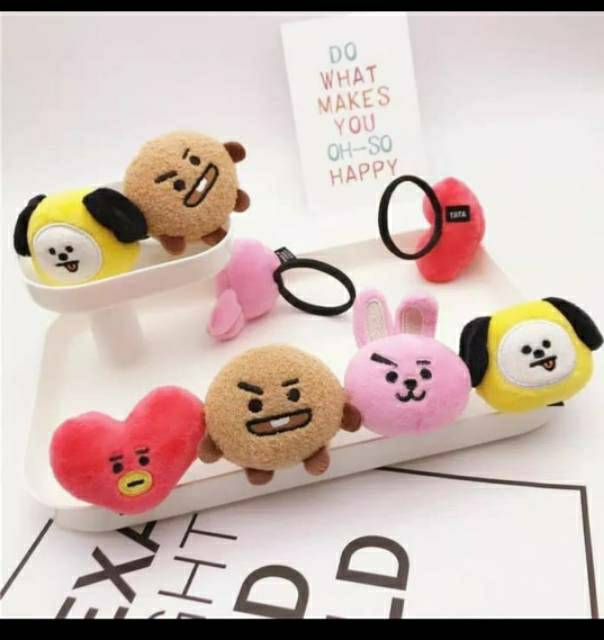 Set 6 Mô Hình Các Nhân Vật Bt21 Hoặc Bts