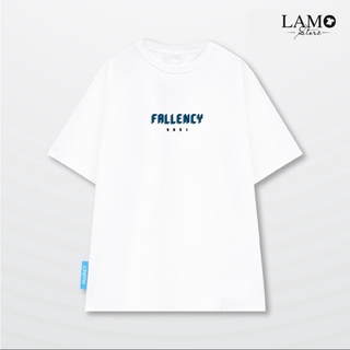 Áo thun Fallency Thunder Trắng- Lamo Store (V63)