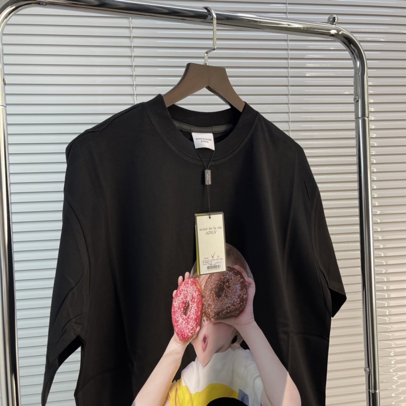 ⚡️[Hight Quality] - Áo tee ADLV Baby face donut cao cấp full tag túi, tee adlv, áo thun adlv