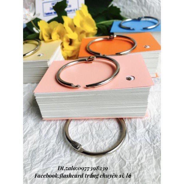 [ xả kho ] Flashcard thẻ học từ vựng tiếng anh nhật hàn trung cao cấp | Bộ thẻ học tiếng nước (100 F