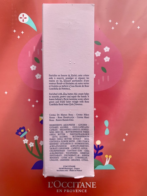 [BILL US/FR] L’OCCITANE Kem Dưỡng Da Tay Hoa Hồng Moisturizing Rose 150ml | BigBuy360 - bigbuy360.vn