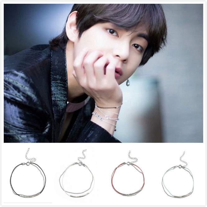 Vòng tay BTS đơn giản cá tính cho fan Kpop
