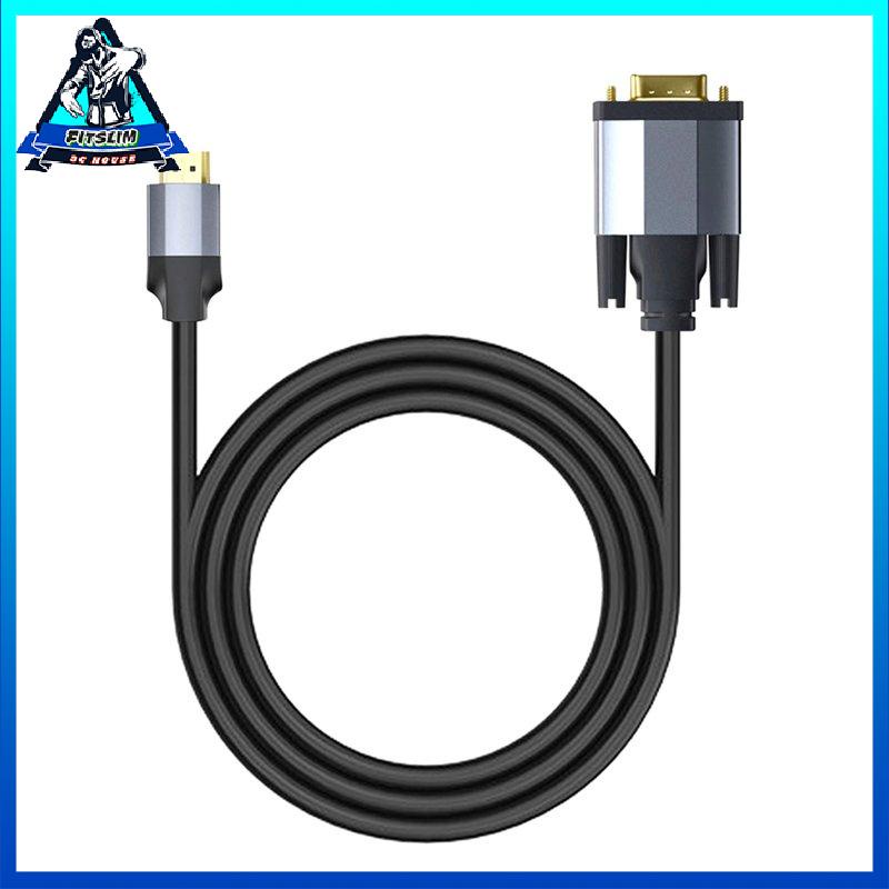 Adapter Cable HDMI-compatible To VGA Aluminum Alloy Chip Gold-plated Cable