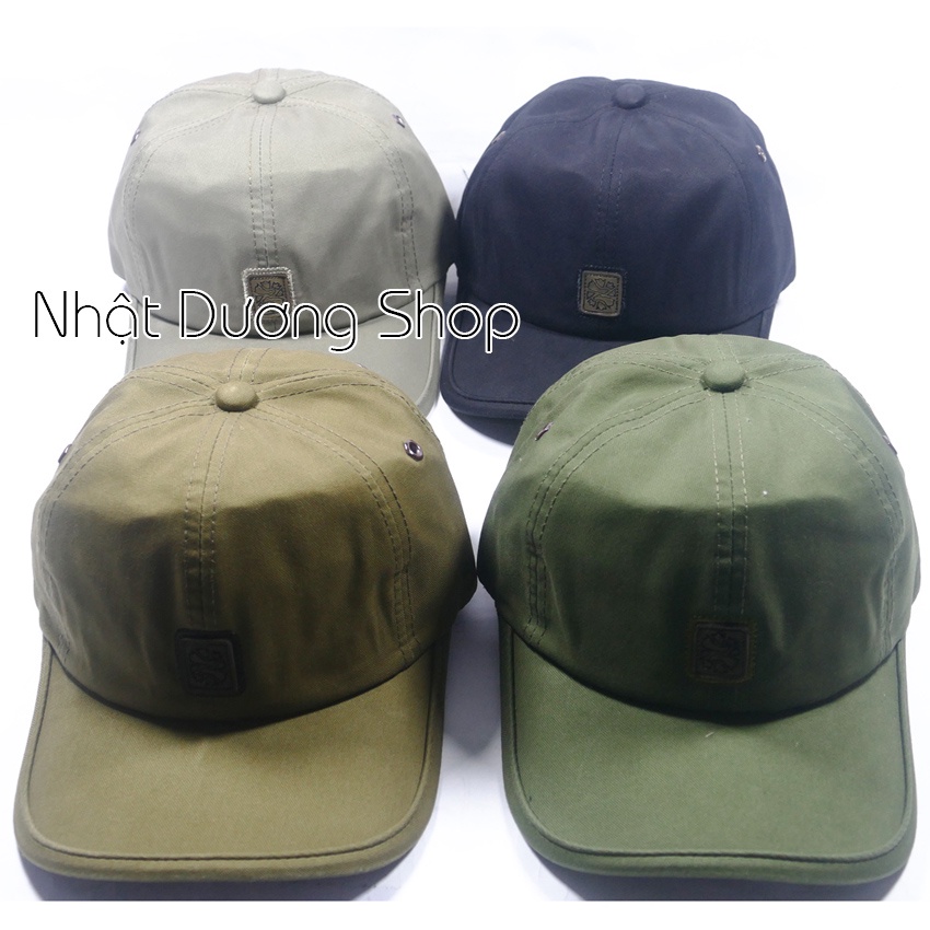 Mũ lưỡi trai ,nón kết có mặt da chữ Z- Chất liệu kaki oát mềm phù hợp cả nam và nữ.