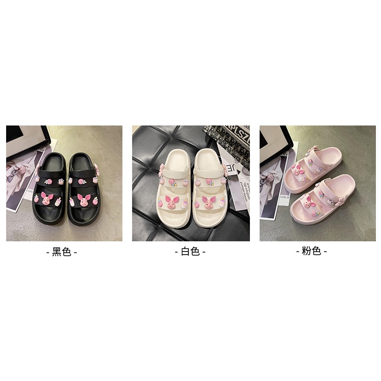 Giày Sandal EVA Dày Dặn Đế Dày Dặn Dễ Thương Thời Trang Mùa Hè Dành Cho Nữ