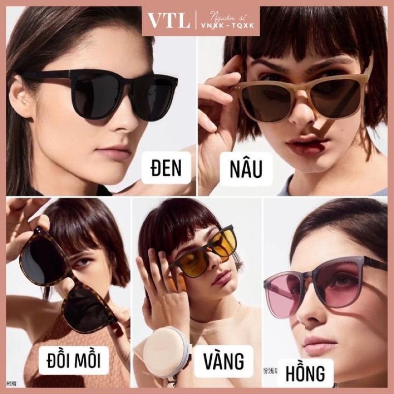 Kính mắt chống chói chống tia UV siêu nhẹ gấp gọn Full hộp
