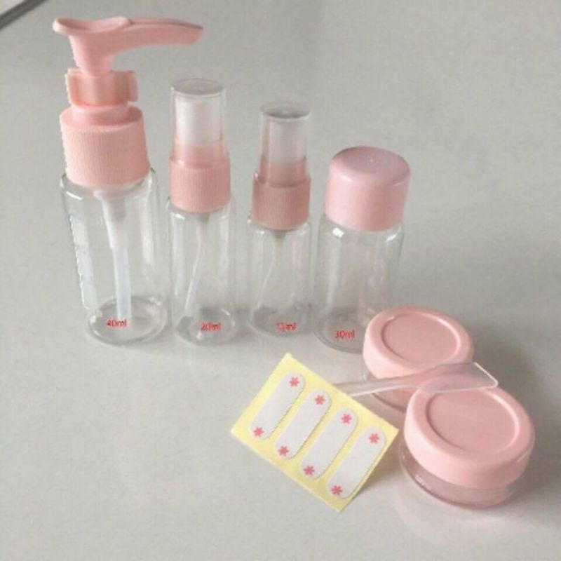 Bộ chiết mĩ phẩm mini cầm tay
