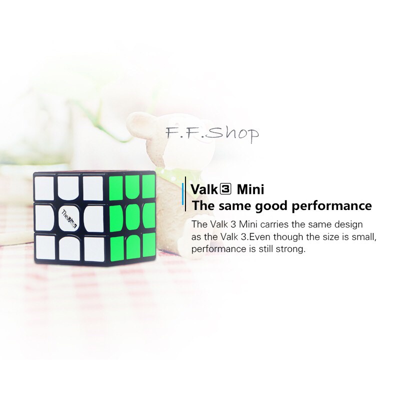 Qiyi Valk3 Mini 3x3x3 Speed Cube The valk 3 mini 3x3 rubik's cube puzzle toys