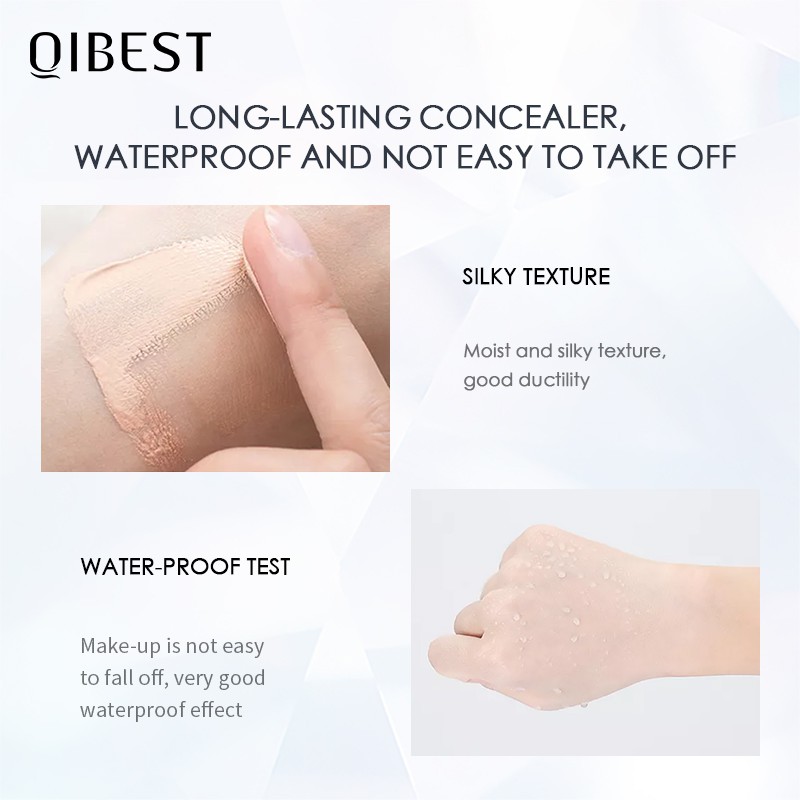 Kem nền QIBEST kềm dầu bền màu chống nước 7 màu tùy chọn 9.5g | BigBuy360 - bigbuy360.vn