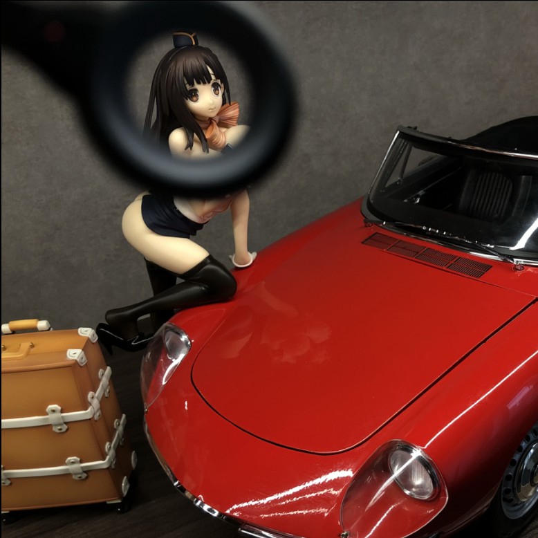 Mô Hình Nhân Vật Phim Hoạt Hình Nữ Tiếp Viên Gợi Cảm 1/7 24Cm