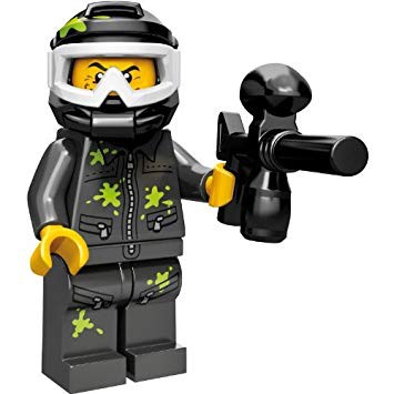 Lego series 10s - Bắn Súng Sơn - Số 9
