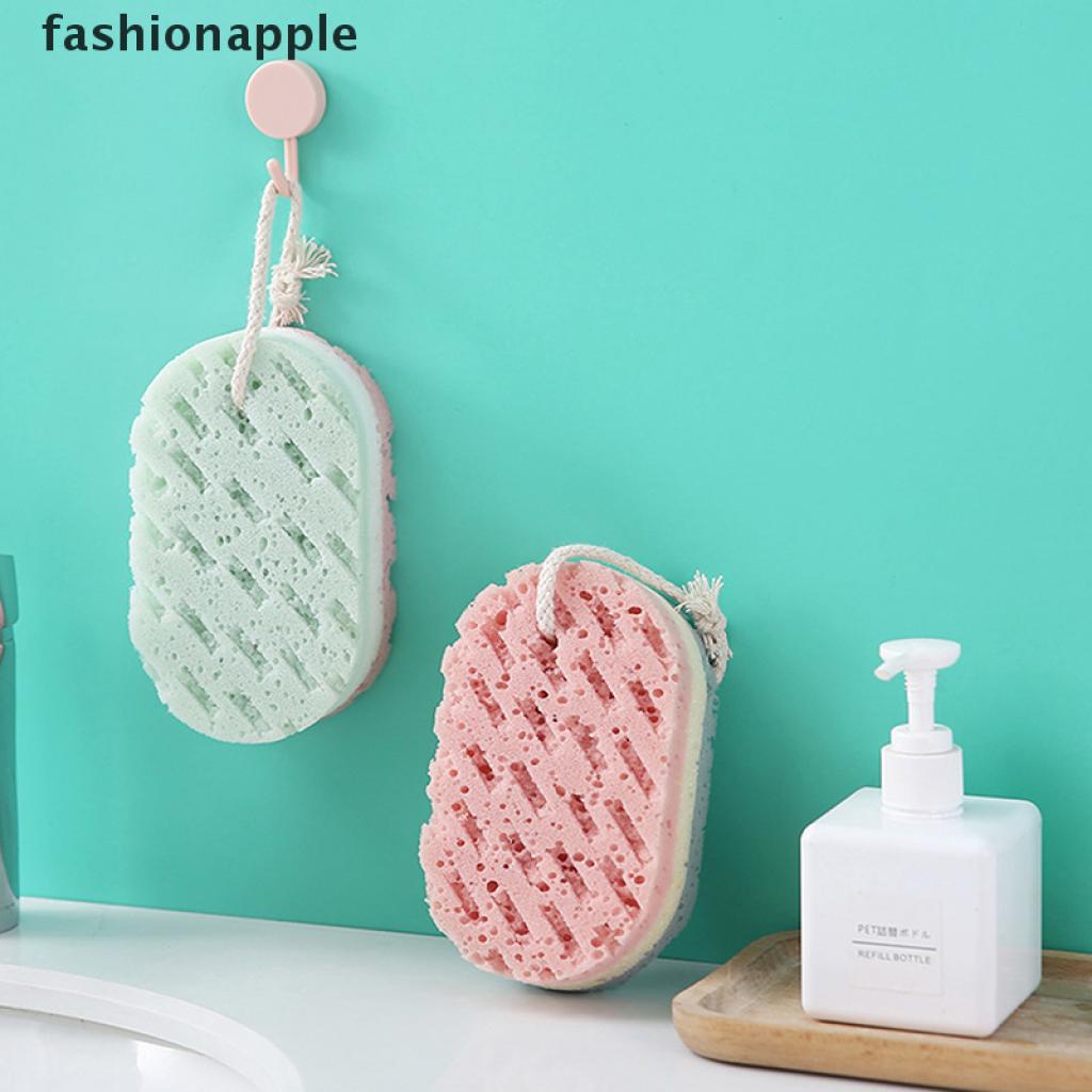 Bông tắm bọt biển mềm mát xa dưỡng ẩm làm sạch da tiện lợi