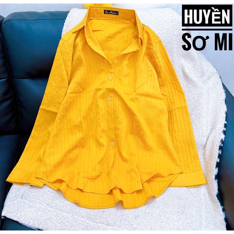 ÁO SƠ MI TRƠN VÀNG , CAM , TRẮNG