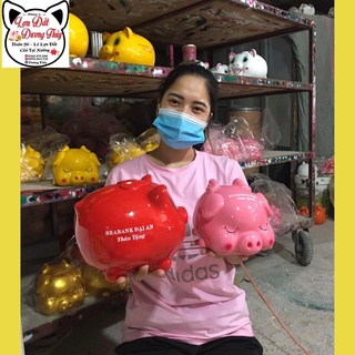 Lợn đất tiêt kiệm pi / Lợn tiết kiệm to