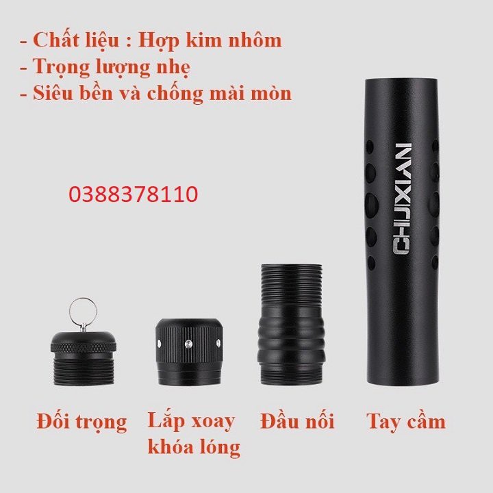 Hạ Lóng Cần Tay ChiXuan Chất Liệu Hợp Kim Nhôm Chống Rỉ Sét - HLCT 1