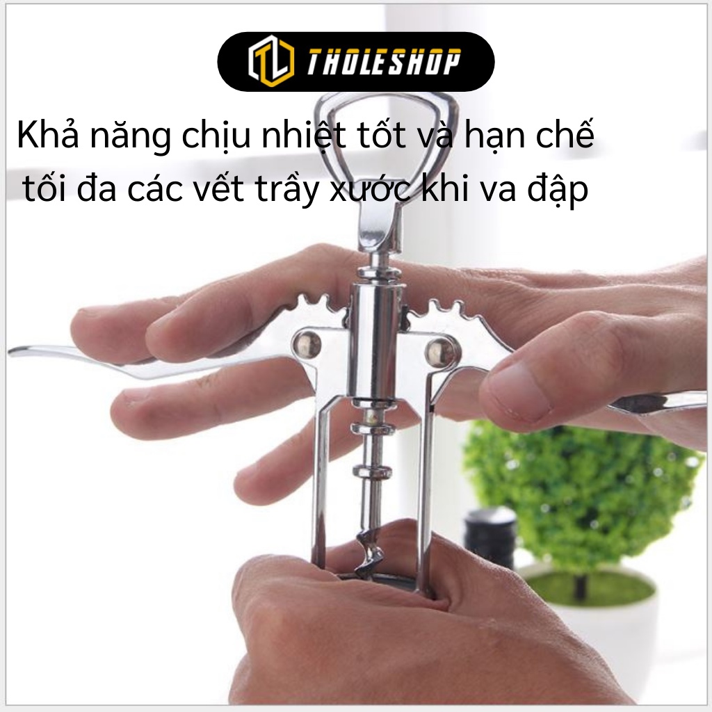 Mở Rượu Vang - Dụng Cụ Khui Rượu Vang Đa Năng, Chịu Nhiệt Tốt, Độ Bền Cao 8817