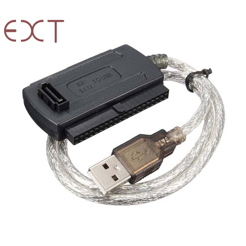 USB 2.0 Male to IDE SATA 2.5 "3.5" Converter Adapter Cable Hard Drive