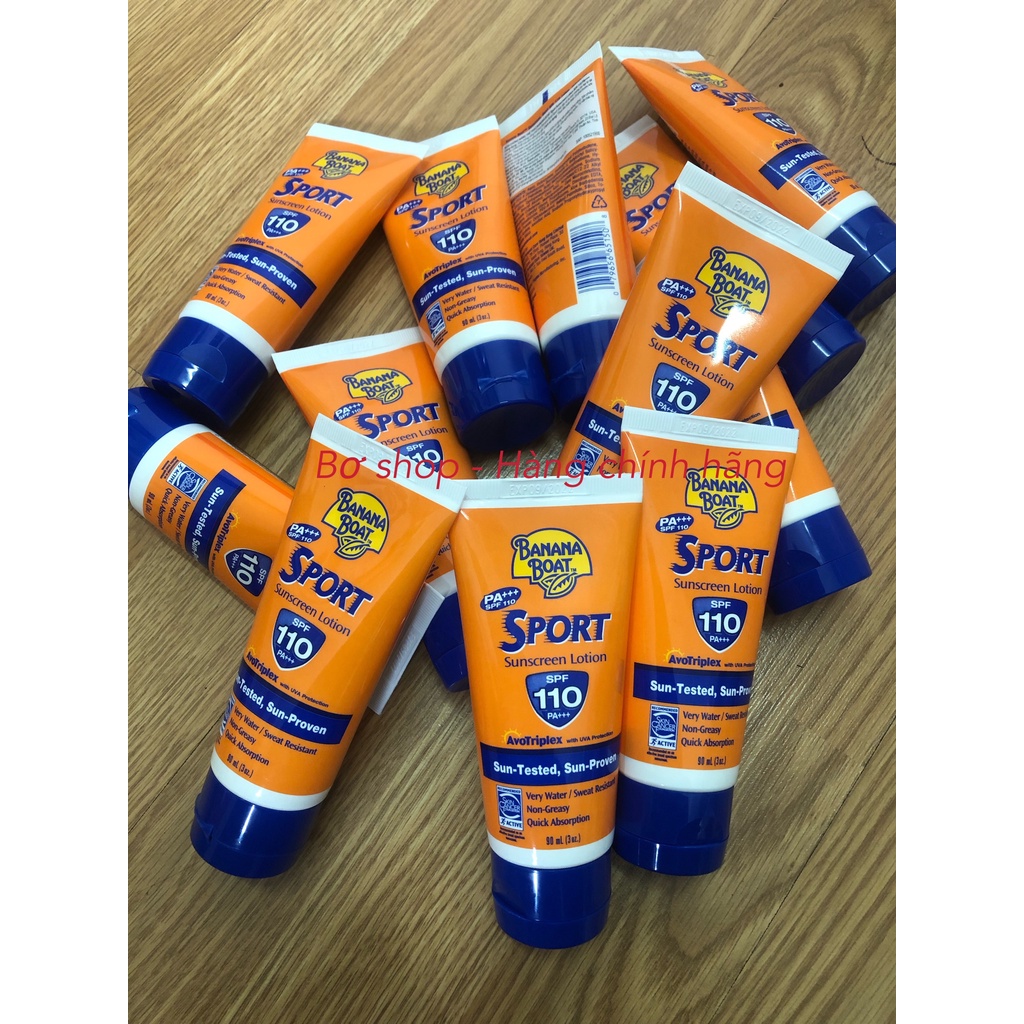 - Kem Chống Nắng Banana Boat Sport Thể Thao  -  -  - -90ml.