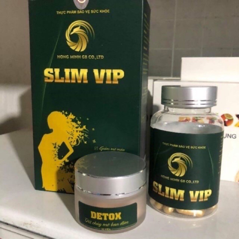 Slim vip Nấm linh chi giảm cân an toàn