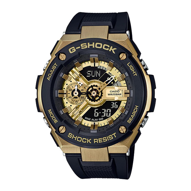 Đồng Hồ Casio Nam Dây Nhựa GSHOCK GST-400G-1A9DR Chính Hãng