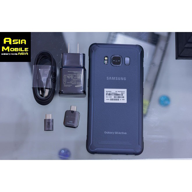 (Nguyên Áp Suất) Điện Thoại Samsung Galaxy S8 Active (AT&T Mỹ - Chống nước, Chống va đập)