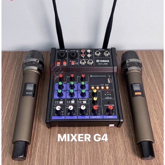 Bộ MIXER chỉnh âm thanh  G4 cho giàn âm thanh