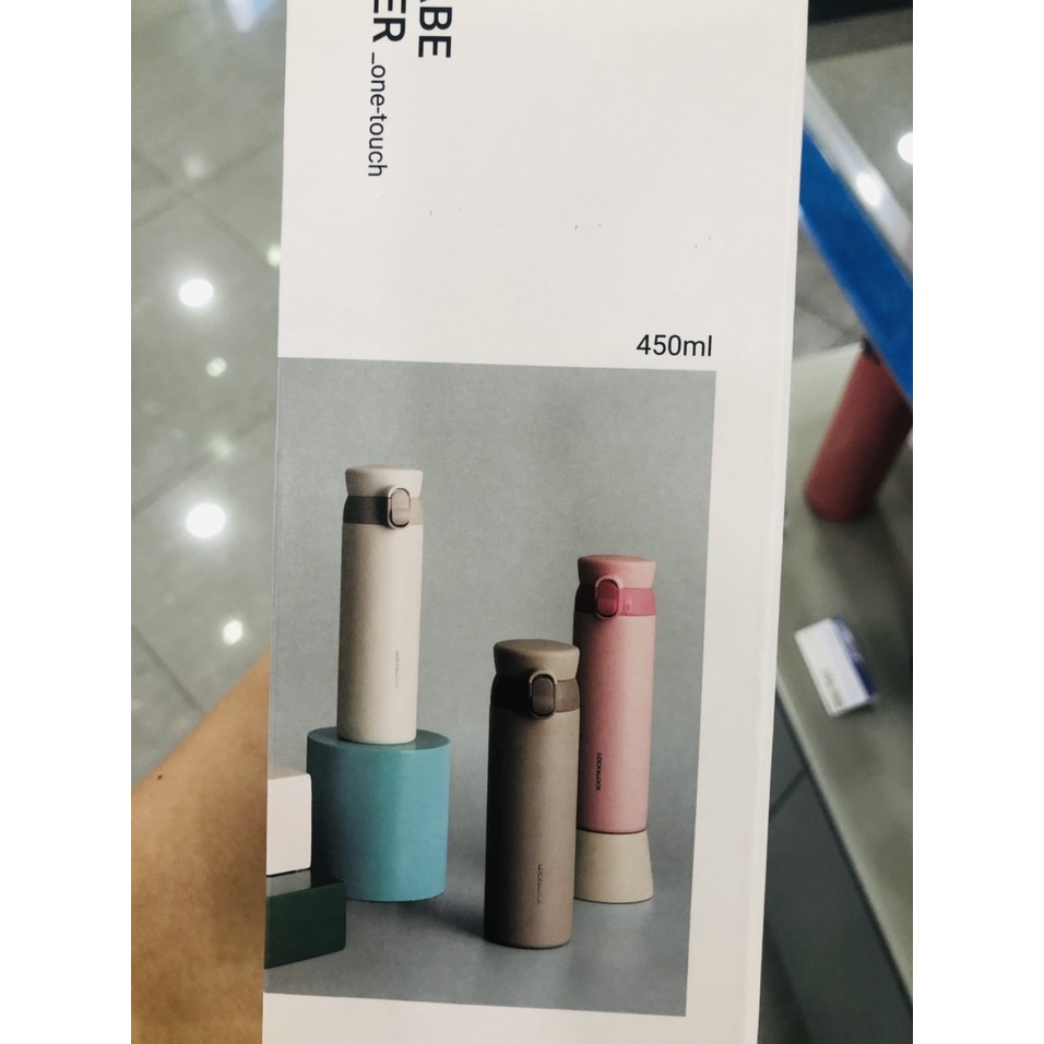 Bình giữ nhiệt Lock&Lock Wannabe One Touch LHC3240 450ml Inox316 cao cấp