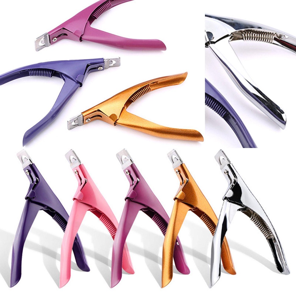1 Kềm Cắt Móng Tay Giả Bằng Thép Không Gỉ Edge