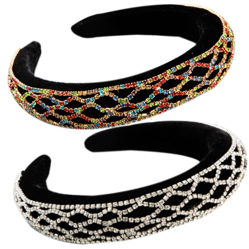 Khăn Choàng Nhung Đính Đá Lấp Lánh Phong Cách Baroque Cho Cô Dâu