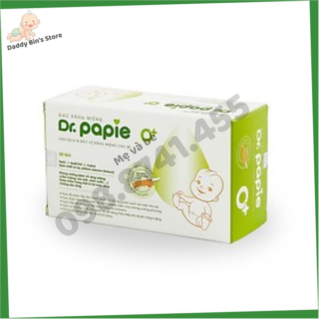 Gạc Rơ Lưỡi Dr. PaPie xỏ ngón