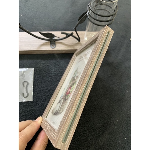 Khung ảnh để bàn đa năng. khung treo anh để bàn kèm ống đựng bút.
