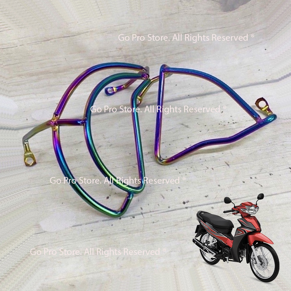 Bộ Khung INOX Bảo Vệ Lốc Máy WAVE BLADE