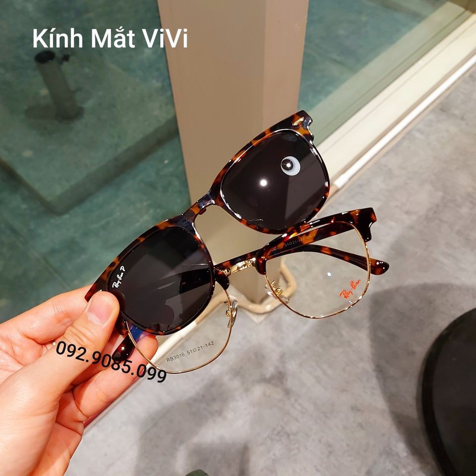 Gọng Kính Râm Cận Nam nữ 2 in 1- Gọng kính có thêm lâm trâm - độ hút cực mạnh - Hàng cao cấp + nhận cắt cận viễn loạn