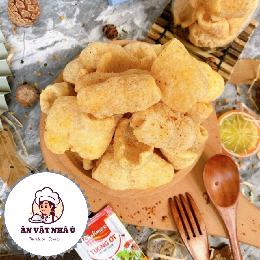 [SIÊU NGON] Da heo tỏi ới siêu giòn 160gr