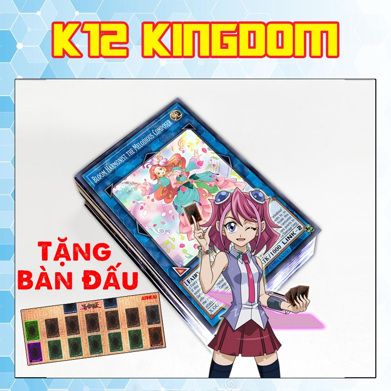 Bài Yugioh ❤️FREESHIP❤️ Thẻ bài Yugioh Melodious deck 54 lá