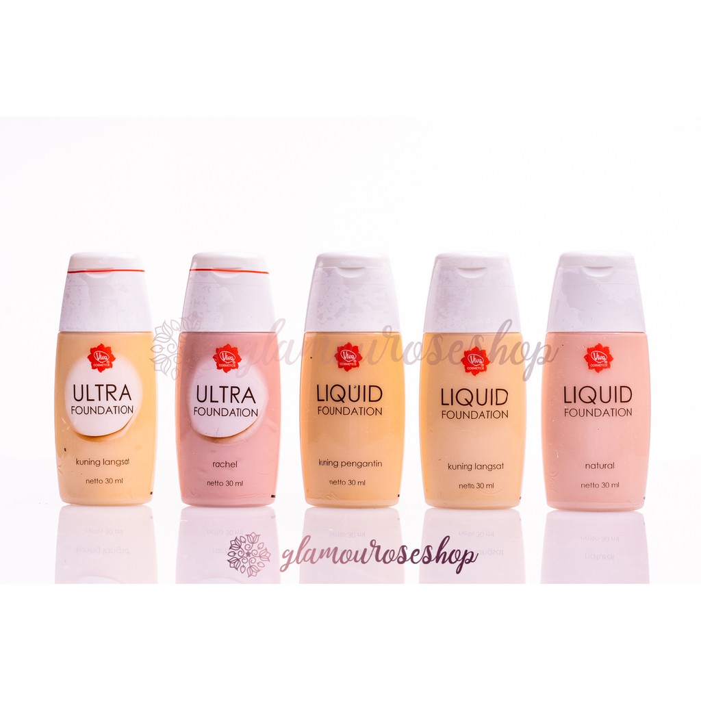 (hàng Mới Về) Kem Nền Dạng Lỏng Viva 30ml