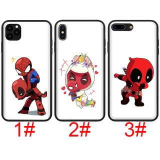 Ốp lưng hình Deadpool cho Apple iPhone 11 Pro XS Max XR X 8 7 6S 6 Plus 5S 5 SE 2020
