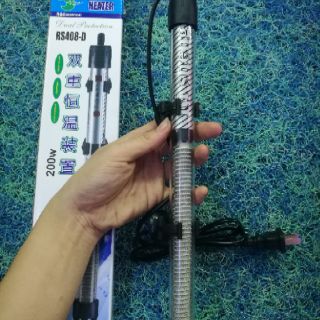 Máy sưởi ấm cho hồ cá 200W thủy tinh