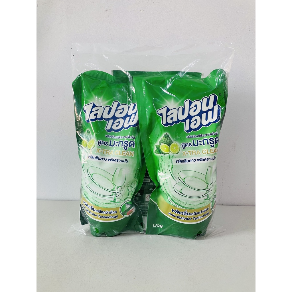 Nước rửa chén LIPON hương trà chanh 500ml  - Hàng Thái Lan nhập khẩu