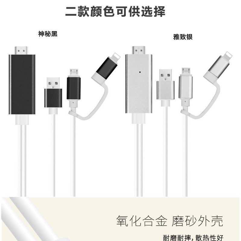 Apple Dây Cáp Chuyển Đổi Cổng Hdmi Sang Cổng Hdmi Cho Iphone Android