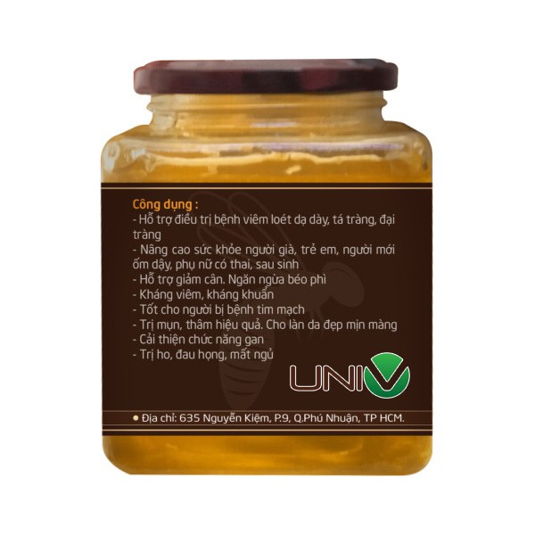 Mật ong hoa rừng Tây Bắc VBEE 500ml